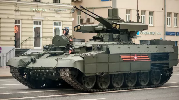 Der BMPT-72 Terminator ist eigentlich für den Häuserkampf konzipiert.