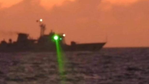 Video: China soll philippinisches Schiff mit Laser attackiert haben