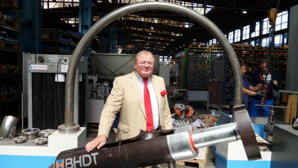Harald Aichhorn ist CEO der Best High Pressure and Drilling Technology (BDHT) in Kapfenberg. Mit dem 340-Mitarbeiter-Unternehmen erwirtschaftet er 100 Millionen Euro Umsatz pro Jahr