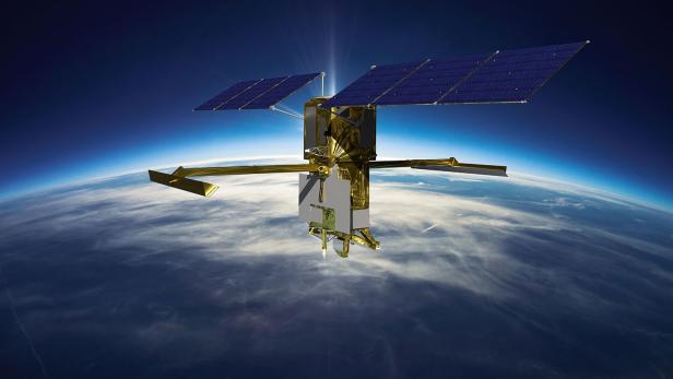 Der SWOT-Satellit ist seit Dezember im Einsatz.