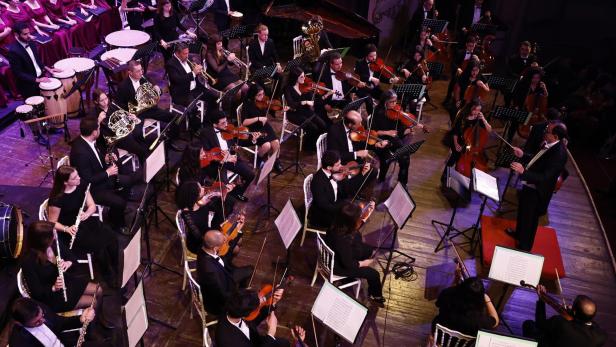 Tunisian Carthage Symphony Orchestra concert in Tunis