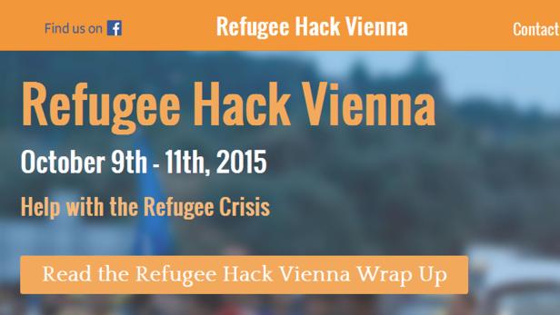Beim Refugee Hack Vienna wurden Apps für Flüchtlinge und Helfer entwickelt