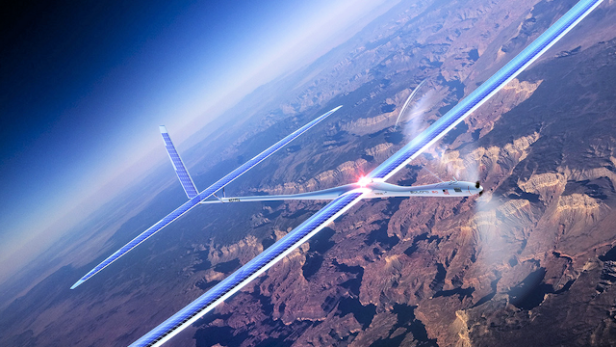 So oder ähnlich könnten die fliegenden Internet-Satelliten von Google künftig aussehen