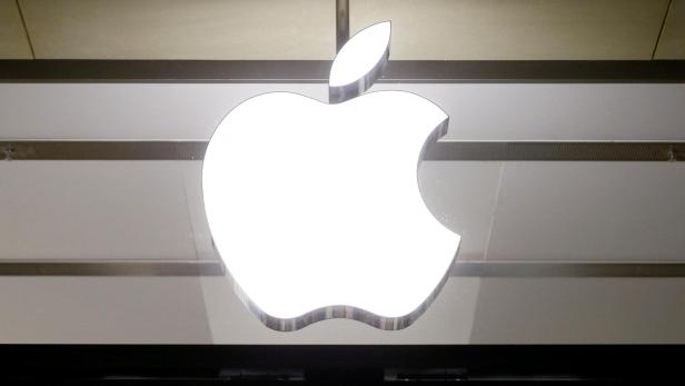 FILE PHOTO: Logo of U.S. technology company Apple is seen in Basel