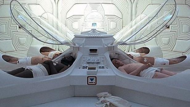 Wie in "2001: A Space Odyssey": Wir könnten bald eingefroren zum Mars fliegen. 