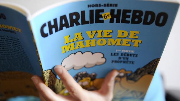 Charlie Hebdo steht unter Kritik im Netz wegen seiner Italien-Karikatur.