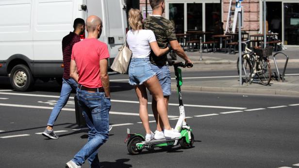 Rental e-scooters in Frankfurt am Main