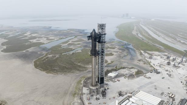 SpaceX-Starship: Die größte Rakete aller Zeiten steht bereit