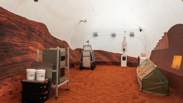 NASA zeigt Mars-Habitat für jahrelanges Experiment auf der Erde