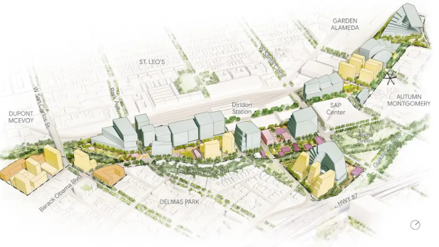 Googles Downtown West Campus sollte einen Teil von San Jose rundum erneuern