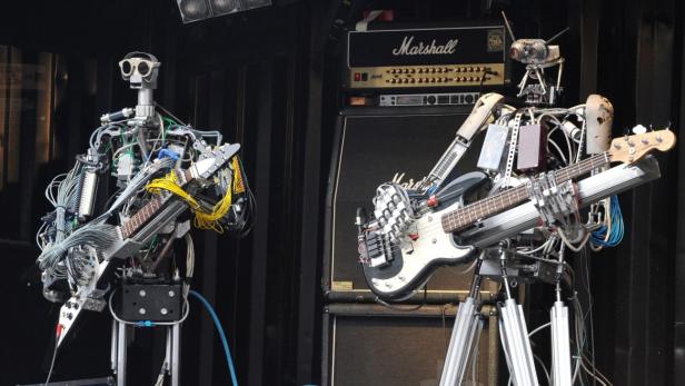 Die Roboter-Band &quot;Compressorhead&quot;