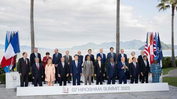 Gruppenfoto G7-Gipfel