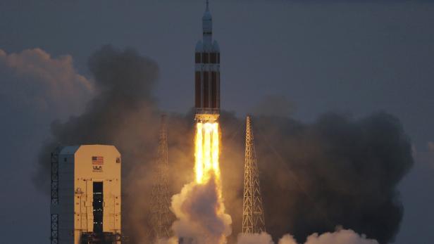 Orion ist pünktlich um 13:05 gestartet