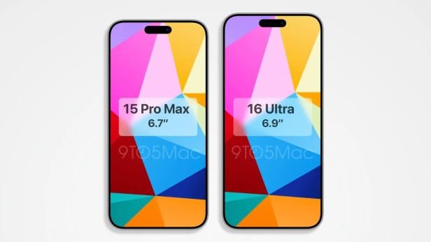 iPhone 15 Pro Max vs. iPhone 16 Ultra