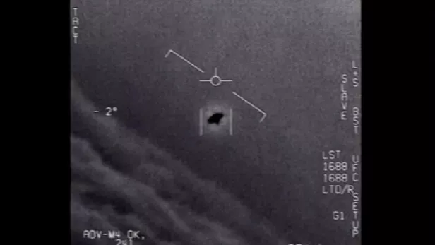 Ein Ausschnitt aus dem UFO-Video der US Navy.