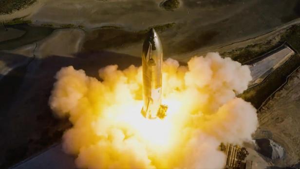 SpaceX-Starship zündet Triebwerke als Test für nächsten Start