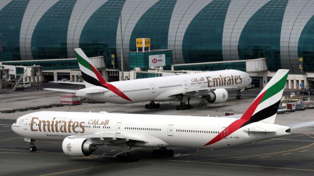 Boeing 777 der Airline Emirates (Symbolfoto)