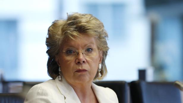 EU-Justizkommissarin Viviane Reding will Druck ausüben