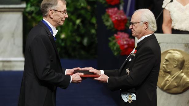 Nobel Prize 2022 awarding ceremony in Stockholm