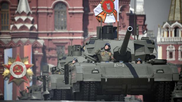 Die T-14 stellt Russland bislang nur auf Militärparaden zur Schau.