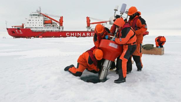 China hat ein Abhörgerät am Nordpol installiert.