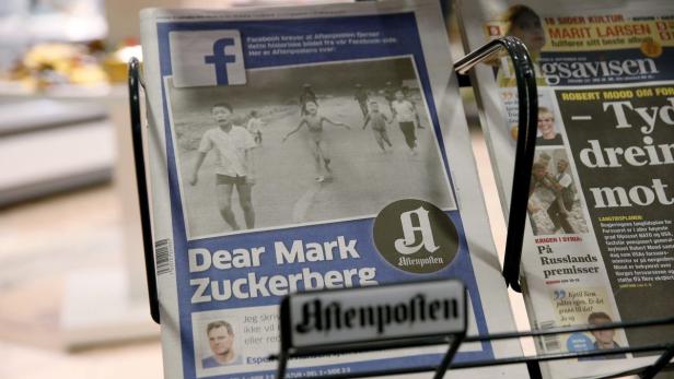 Nachdem Facebook seine umstrittenen Posting-Richtlinien gegen die Tageszeitung Aftenposten durchsetzte, hagelte es Kritik
