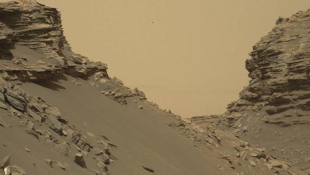 Fotos der &quot;Murray Buttes&quot;-Region am Mount Sharp am Mars, aufgenommen vom Rover Curiosity