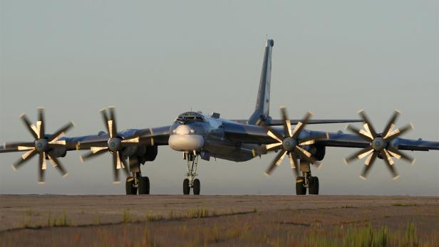 Eine Tupolew Tu-95