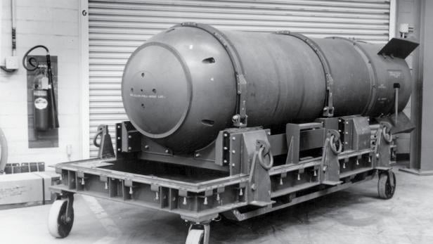 Eine Mk-15-Wasserstoffbombe.