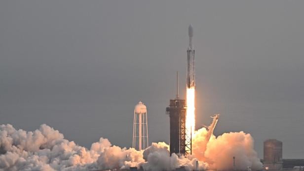 Die Raumsonde wurde von einer SpaceX-Rakete ins All gebracht.