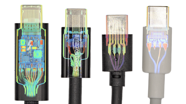 Lumacase durchleuchtete verschiedene USB-C-Kabel.
