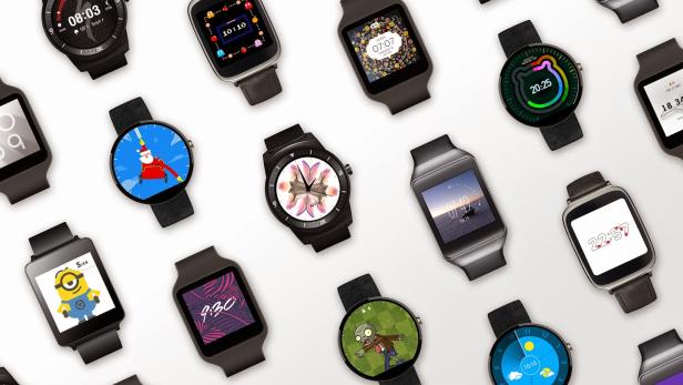 Im Play Store können ab sofort Watchfaces für Smartwatches mit Android Wear heruntergeladen werden