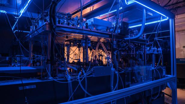 Atoms erster Quantencomputer aus dem Jahr 2021.