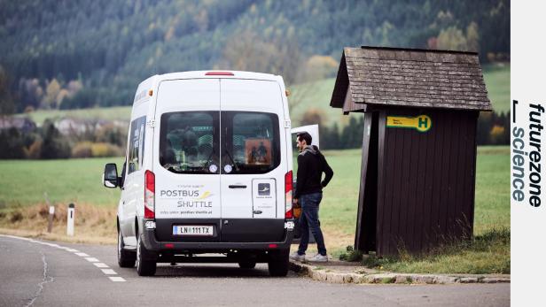 Es gibt Alternativen zu Privat-Pkw am Land, etwa Mikro-ÖV-Lösungen wie das Postbus Shuttle