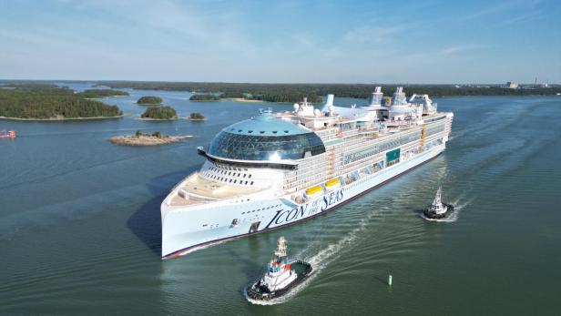 Icon of the Seas: Das größte Kreuzfahrtschiff der Welt soll 2024 in See stechen