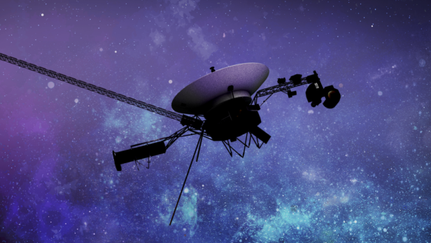 Die Voyager-Raumsonden schweben seit 1977 durch den Weltraum.