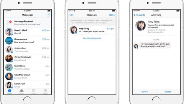 Message Requests: Künftig werden Chat-Anfragen von fremden Personen im Facebook-Messenger deutlich erkennbar sein
