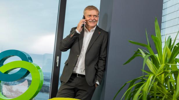 Spusu-Chef Franz Pichler stellt die neuen 5G-Tarife vor.
