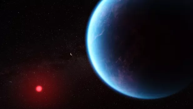 Der Exoplanet K2-18 b ist ein heißer Kandidat für außerirdisches Leben.