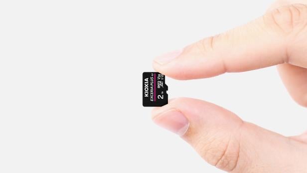 Kioxia MicroSD-Karte mit 2TB Kapazität