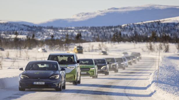 Der norwegische Autoclub NAF testet regelmäßig E-Autos auf seine Reichweite, im Sommer und im Winter