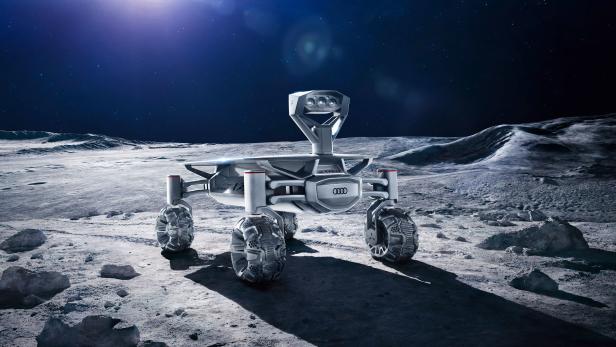 Der Mond-Rover Audi lunar quattro von PTScientists