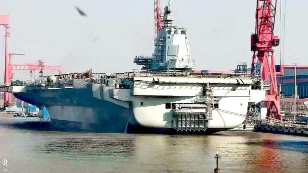 Fujian: Erneut Foto von Chinas neuem Super-Flugzeugträger aufgetaucht