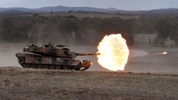 Australischer Abrams bei einer Übung (Symbolbild)
