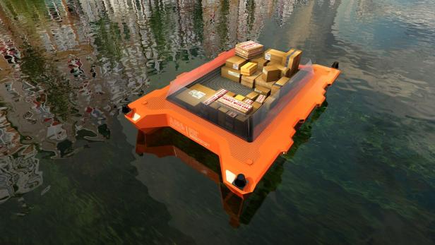 Amsterdam will sein Kanalnetz um Roboter-Boote erweitern