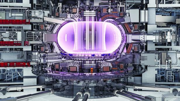 MIT gelingt wichtiger Meilenstein für Kernfusion (Im Bild: Aufbau von ITER)
