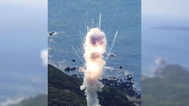Japanische Rakete explodiert beim Start