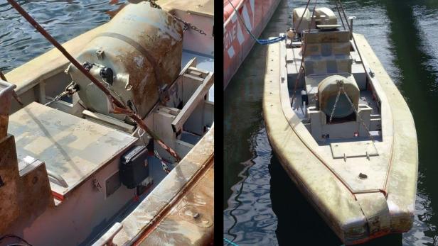 Mysteriöses Kamikaze-Boot mit gewaltiger Sprengkraft vor Rumänien aufgetaucht