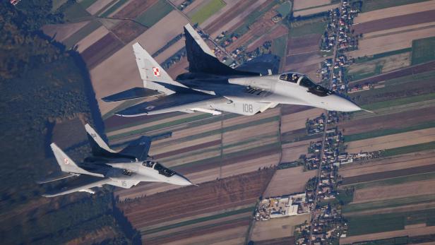 Polnische MiG-29 Kampfjets