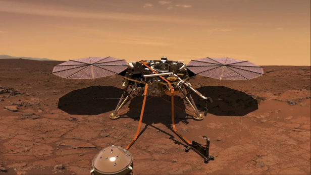 2022 hatte die NASA den Mars-Lander "InSight" offiziell aufgegeben.